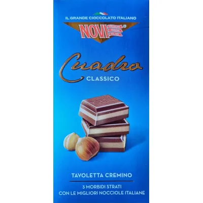 Молочний шоколад з горіховою начинкою Tav Cuadro Classico 110г