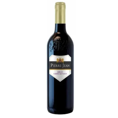 Вино Merlot/Cabernet Sauvignon Pierre Jean 0,75л кр.сух.13,5%