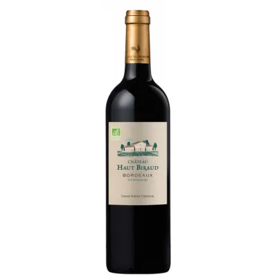 Вино Chateau Haut Biraud BIO 0,75л крас.сух.13,5%