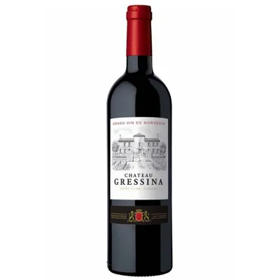 Вино Chateau Gressina 0,75л крас.сух.14%