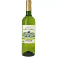 Вино Chateau Les Belles Vignes 0,75 л білий. п/солод. 11,5% (Франція, Бордо, TM Les Belles Vignes)