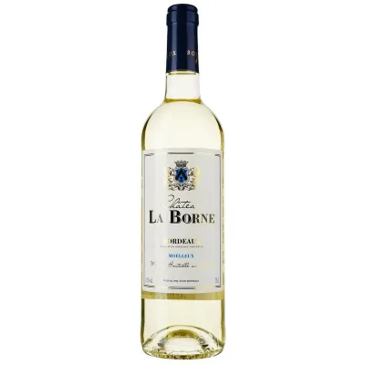 Вино Chateau La Borne 0,75 л білий. п/слад.11,5%