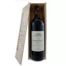 Вино тихе Monfort Bellevue 1,5л крас. сух.14% дер.кор.(Франція, Медок,TM Monfort Bellevue)