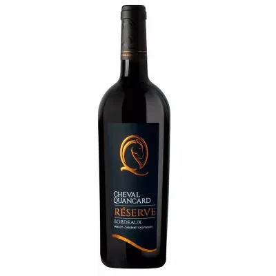 Вино тихе Cheval Quancard Res.2018 1,5л крас.сух 13,5%дер.кор.