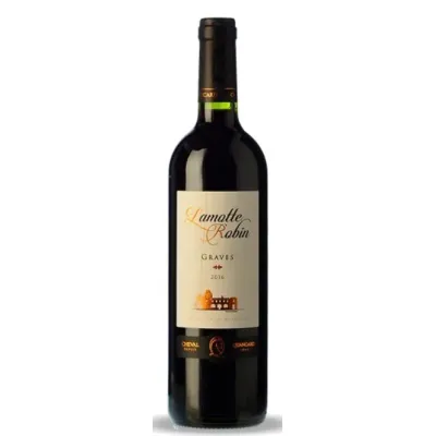 Вино тихе Lamotte Robin 2018 1,5л крас. сух.14% дер.кор.(Франція, Грав,TM Lamotte Robin)