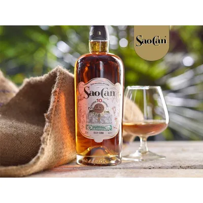 Ром Ron Sao Can Reserva 10 Anni 0,7л 40% кор.