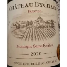 Вино Chateau Bychaud 2017 0,75л крас. сухий. 13.5% (Франція, Сент-Емільйон, TM Chateau Bychaud)