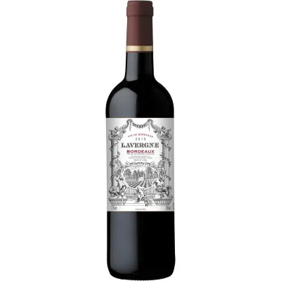 Вино тихе Lavergne Rouge 0,75л крас. сухий. 14%