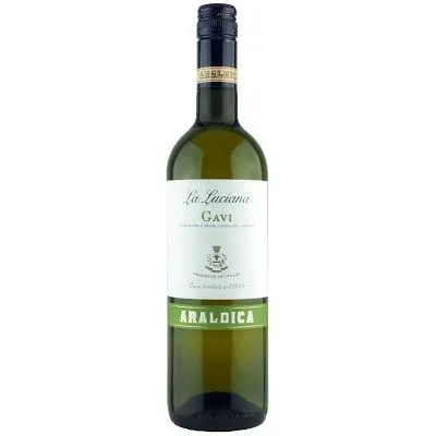 Вино тихе Gavi Valle Berta DOCG 0,75 л білий. сухий. 12% (Італія, П'ємонт, TM Araldica Luciana)