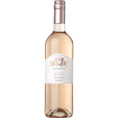 Вино тихе Claire Patelin Rose IGP 0,75л троянд. сухий. 12%