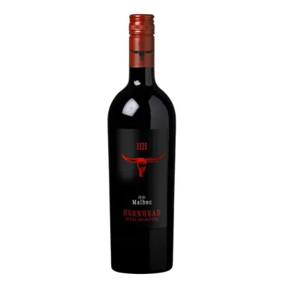 Вино тихе Malbec IGP Hornhead 0,75л крас. сухий. 13%