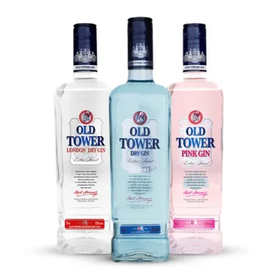 Джин Old Tower Pink Gin 0,7 л 37,5%