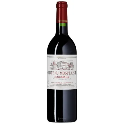Вино тихе Chateau Monplaisir 2019 0,75л крас.сух.14%