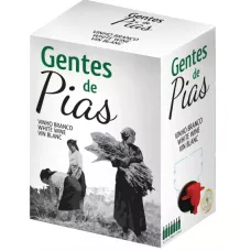 Тино вино Gentes de Pias Branco BIB 5л біл. сухий. 12% (Португалія, TM Gentes de Pias)