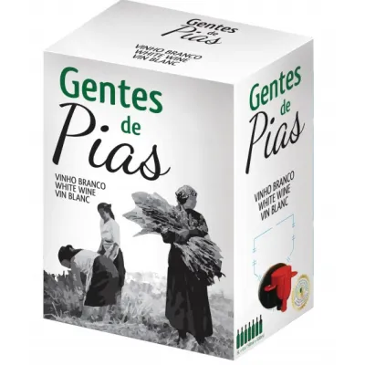 Тино вино Gentes de Pias Branco BIB 5л біл. сухий. 12%