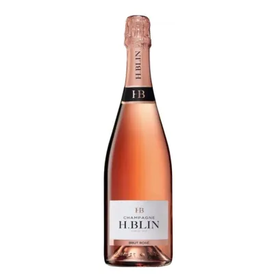 Шампанське H.Blin Brut Rose 0,75л троянд. брют 12,5% кор.