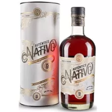 Ром Autentico Nativo 15 yo 0,7 л 40% тубус. (Панама, TM Autentico Nativo)