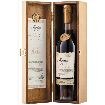 Арманіяк Monluc 2004 Vintage 0,7л 40% дер. кор.