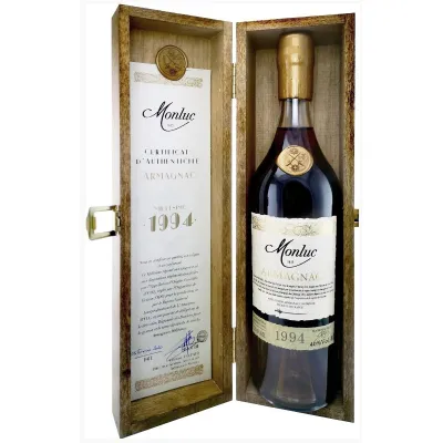 Арманіяк Monluc 1994 Vintage 0,7л 40% дер. кор.