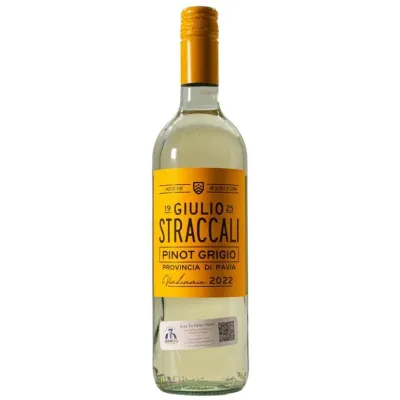 Вино тихе Pinot Grigio Pavia IGP 2023 0,75л білий. сухий. 12%
