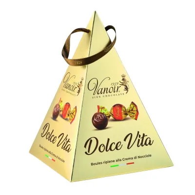 Шоколадне пралине Piramide Dolci Vita Vanoir 205г