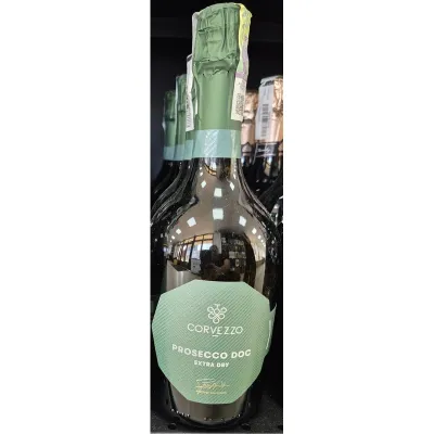 Вино ігристе Prosecco DOC Heritage Collection білий,екстр/сух 0,75 л 11%(Італія,Венето,ТМ Corvezzo)