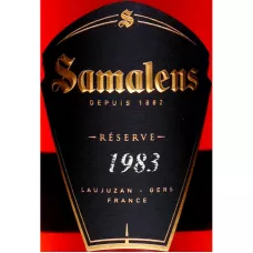 Арманіяк Samalens Millesime 1983 0.7л. 42%. дер. кор. (Франція, ТМ Samalens)