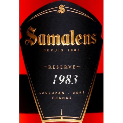 Арманіяк Samalens Millesime 1983 0.7л. 42%. дер. кор. (Франція, ТМ Samalens)
