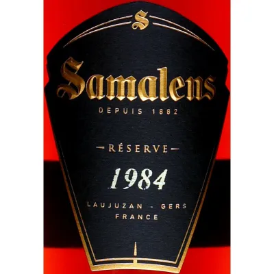 Арманіяк Samalens Millesime 1984 0.7л. 42%. дер. кор. (Франція, ТМ Samalens)