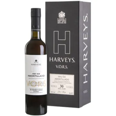 Херес Harveys Very Old Amontillado VORS бел. 0,5 л.19,5% під.кор.