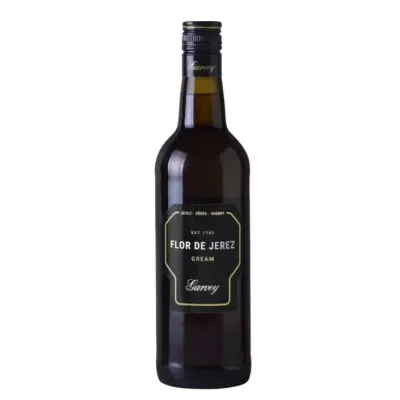 Херес Cream Flor De Jerez 0,75 л. біл. солод. 15,5%