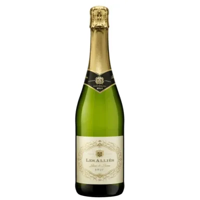 Ігристе вино les Allies Brut 0.75л. біл. брют 11%