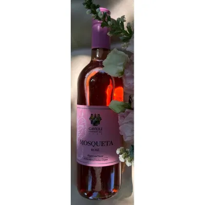 Вино Mosqueta Gavioli Rose 0,75л троянд. п/солод. 5%