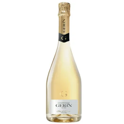Шампанське Blanc de Blancs 0,75л білий. брют. 12% кор. (Франція, Шампань, TM Gerin)