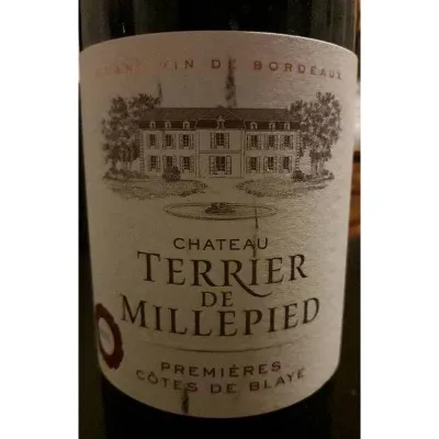 Вино Chateau Terrier de Millepied Blaye 0,75 л кр.