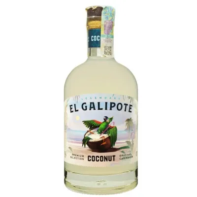 Лікер на основі рому El Galipote Coconut 0,7л 17%