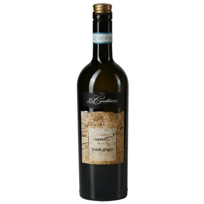 Вино Pinot Grigio Venezie DOC білий сухий 0,75 л 12% (Італія, Венеція, ТМ Le Contesse)