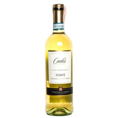 Вино Soave DOC 2024 бел.сух 0,75 л 12% (Італія, Венето, ТМ Cadis)