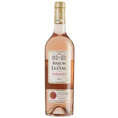 Вино Bordeaux Baron de Lestac AOP роз.сух 0,75 л 12,5%