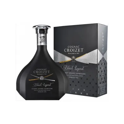 Коньяк Cognac Croizet Black Legend VSOP 0,7 л 40% під. кор. (Франція, Коньяк, TM Croizet)