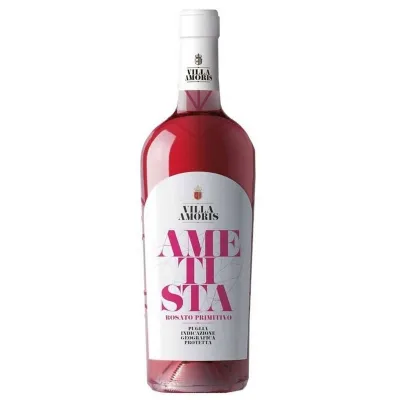 Вино Primitivo Puglia IGP Ametista 2024  0,75л роз.сух.13%