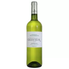 Вино Chateau Grand Jean 2024 AOC 0,75 л білий. сух.12% (Франція, Ентре де Мерс, TM Vignobles Dulon)