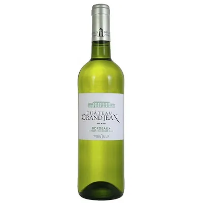 Вино Chateau Grand Jean 2024 AOC 0,75 л білий. сух.12%