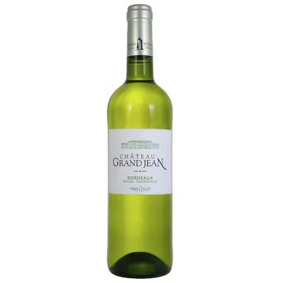 Вино Chateau Grand Jean 2024 AOC Bordeaux 0,75л бел.сух.12%
