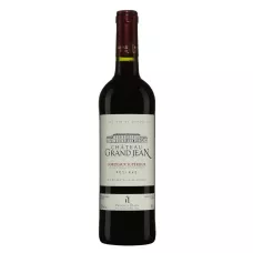 Вино Chateau Grand Jean 2020 AOC 0,75л кра.сух.13% (Франція, Бордо, TM Vignobles Dulon)