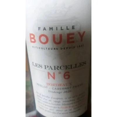 Вино Les Parcelles №6 2020 AOC0,75л кр.сух.13%