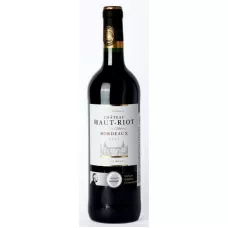 Вино тихе Chateau Haut Riot 2022 AOC 0,75л крас. сухий. 14% (Франція, Бордо, TM Maison Bouey)