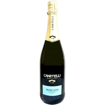 Вино ігристе Canetelli Spumante Brut бел.брют 0,75л 11% (Італія, Асті, ТМ Canetelli)