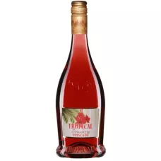 Вино фризанте Moscato Tropical Strawberry троянд. 0,75л 5,5% (Італія, П'ємонт, ТМ Tropical Moscato)