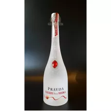 Горілка зі смаком вишні Pravda Cherry 0,7 л 37,5% кор (Польща, ТМ Pravda)
